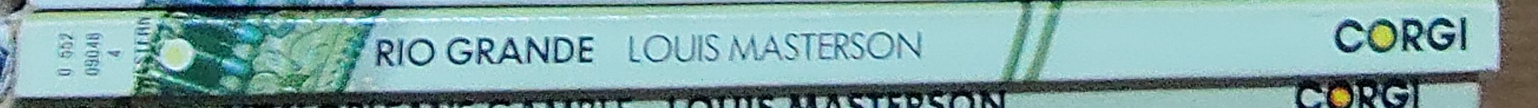 Louis Masterson  RIO GRANDE spine of book image