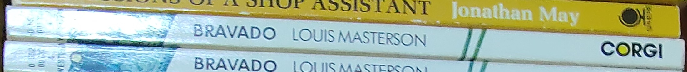 Louis Masterson  BRAVADO spine of book image