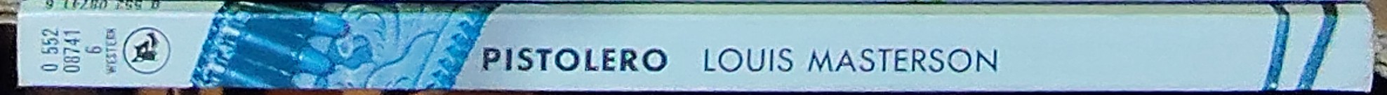 Louis Masterson  PISTOLERO spine of book image