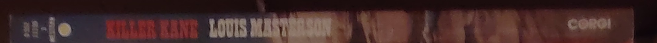 Louis Masterson  KILLER KANE spine of book image