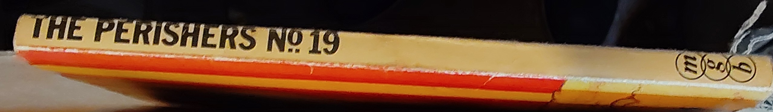 Maurice Dodd  THE PERISHERS No.19 spine of book image