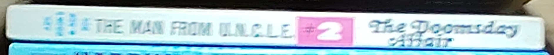 Harry Whittington  THE MAN FROM U.N.C.L.E. (2): The Doomsday Affair spine of book image