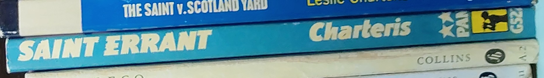 Leslie Charteris  SAINT ERRANT spine of book image