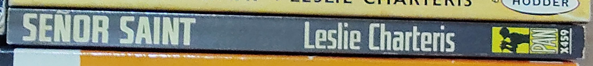 Leslie Charteris  SENOR SAINT spine of book image