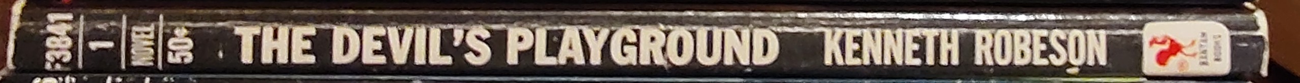 Kenneth Robeson  DOC SAVAGE: THE DEVIL'S PLAYGROUND spine of book image