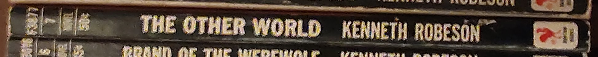 Kenneth Robeson  DOC SAVAGE: THE OTHER WORLD spine of book image