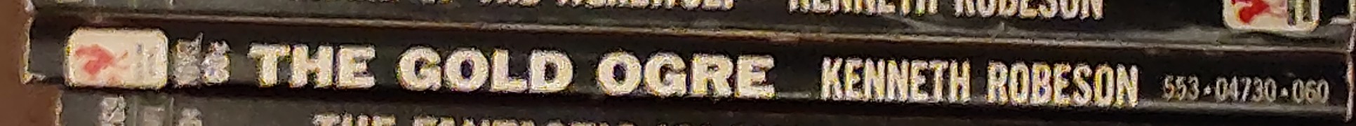 Kenneth Robeson  DOC SAVAGE: THE GOLD OGRE spine of book image