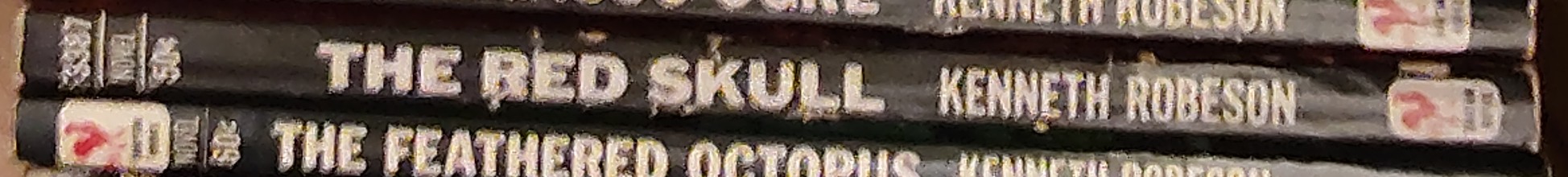 Kenneth Robeson  DOC SAVAGE: THE RED SKULL spine of book image