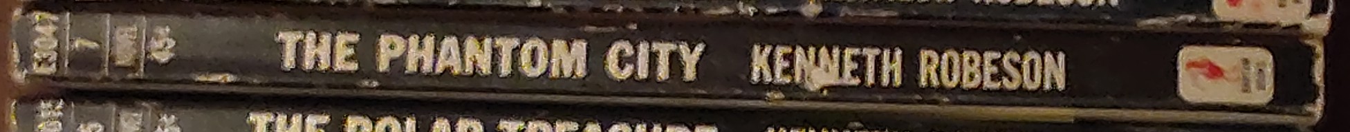 Kenneth Robeson  DOC SAVAGE: THE PHANTOM CITY spine of book image