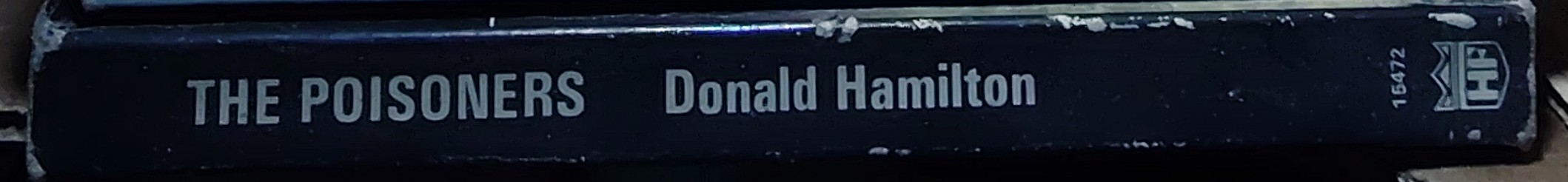 Donald Hamilton  THE POISONERS spine of book image