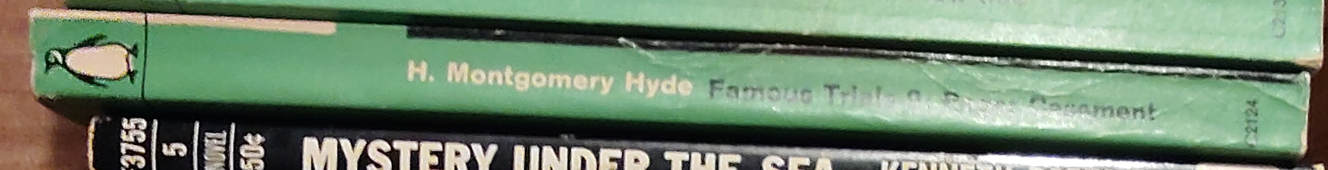 H.Montgomery Hyde  FAMOUS TRIALS 9: ROGER CASEMENT spine of book image