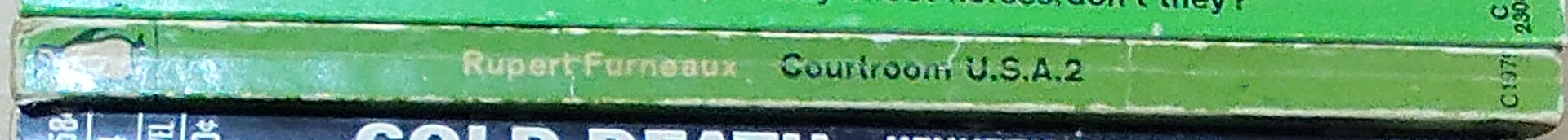 Rupert Furneaux  COURTROOM U.S.A. 2 spine of book image