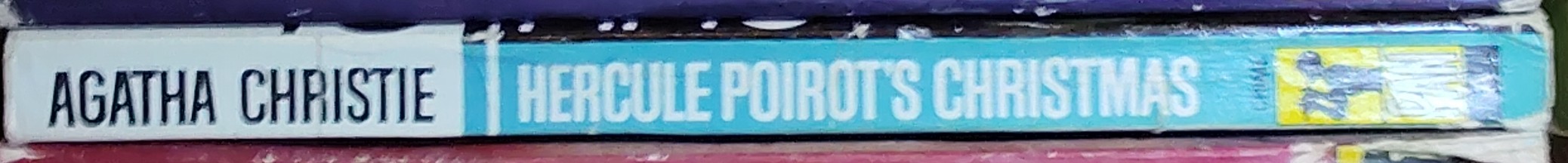 Agatha Christie  HERCULE POIROT'S CHRISTMAS spine of book image