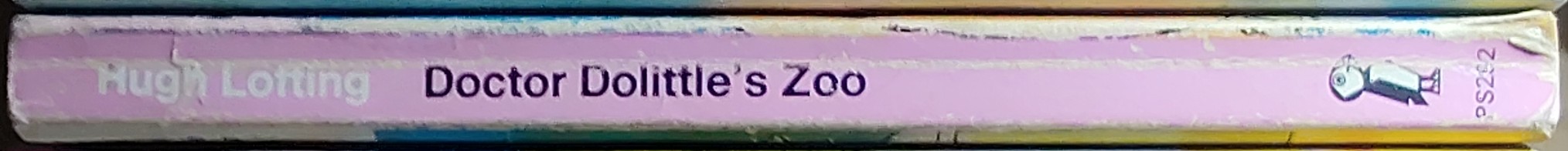 Hugh Lofting  DOCTOR DOLITTLE'S ZOO spine of book image
