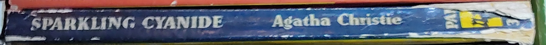 Agatha Christie  SPARKLING CYANIDE spine of book image