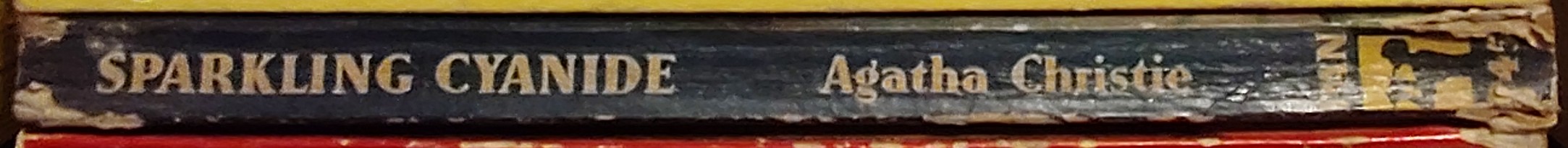 Agatha Christie  SPARKLING CYANIDE spine of book image