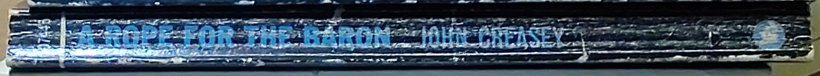 Anthony Morton  A ROPE FOR THE BARON spine of book image