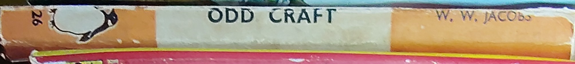 W.W. Jacobs  ODD CRAFT spine of book image