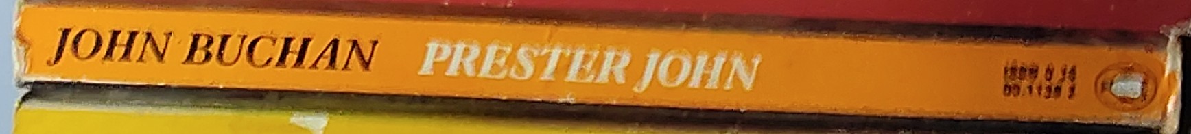 John Buchan  PRESTER JOHN spine of book image