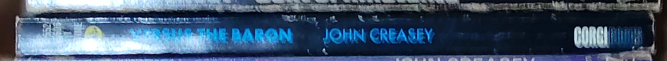 Anthony Morton  VERSUS THE BARON spine of book image