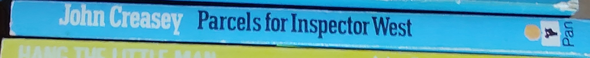 John Creasey  PARCELS FOR INSPECTOR WEST spine of book image