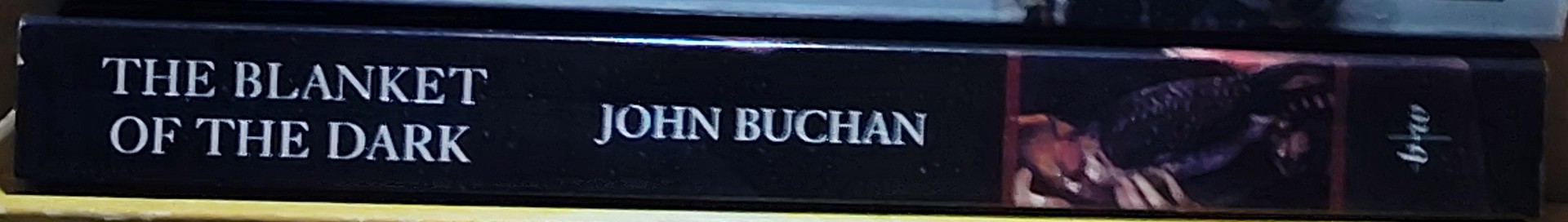 John Buchan  THE BLANKET OF THE DARK spine of book image