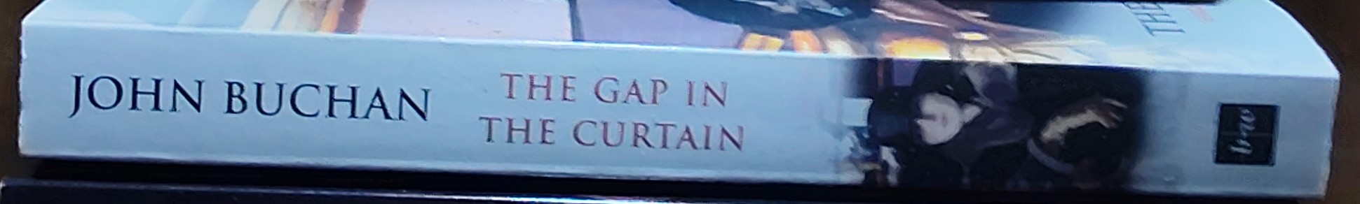 John Buchan  THE GAP IN THE CURTAIN spine of book image