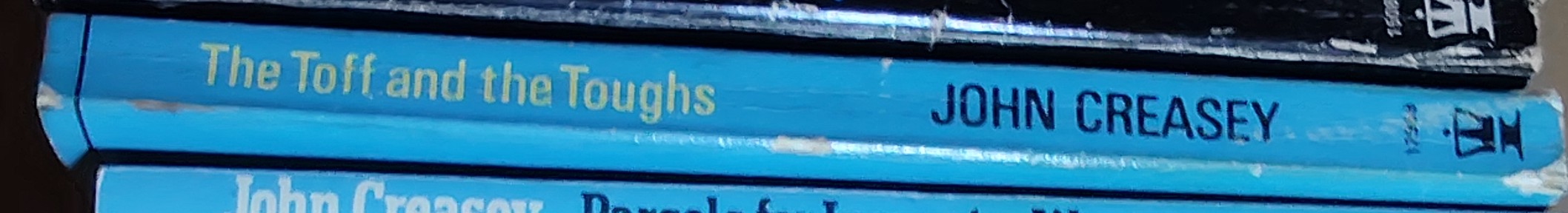 John Creasey  THE TOFF AND THE TOUGHS spine of book image