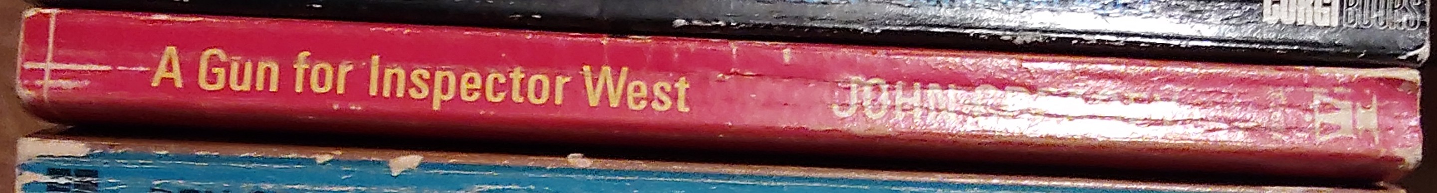 John Creasey  A GUN FOR INSPECTOR WEST spine of book image