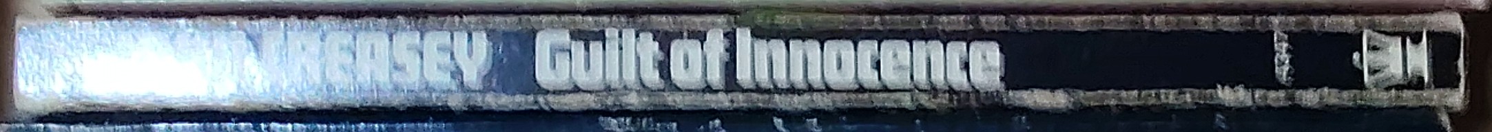 Michael Halliday  GUILT OF INNOCENCE spine of book image