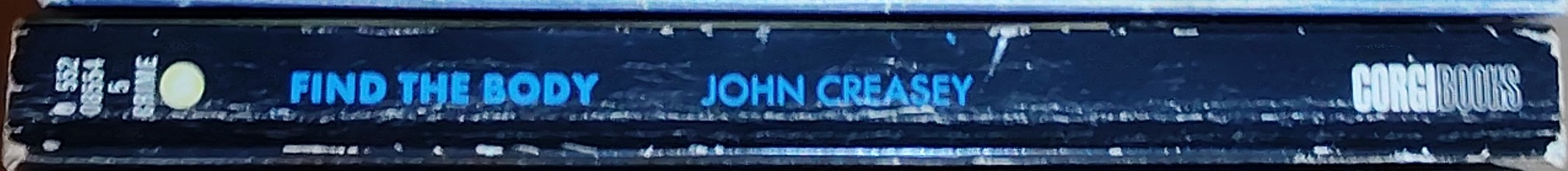 Jeremy York  FIND THE BODY spine of book image