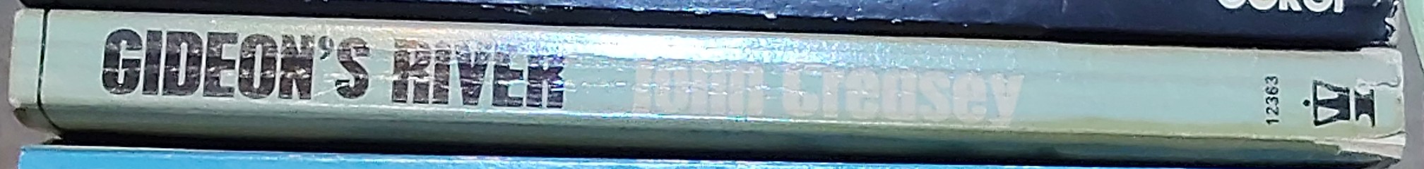 J.J. Marric  GIDEON'S RIVER spine of book image