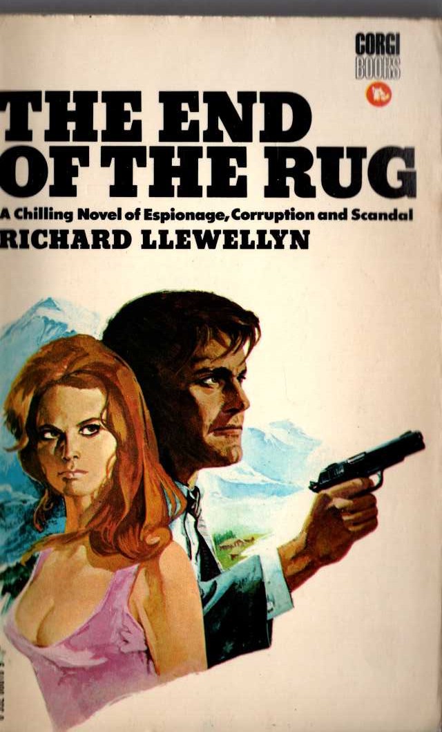 Richard Llewellyn THE END OF THE RUG book cover scans